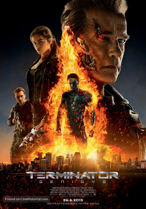 Terminator Genisys - Finnish Movie Poster