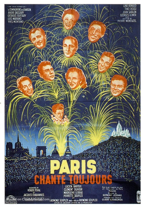 Paris chante toujours! - French Movie Poster