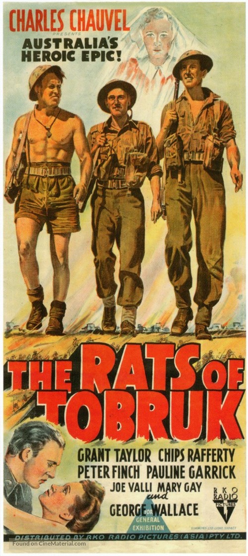 The Rats of Tobruk - Australian Movie Poster