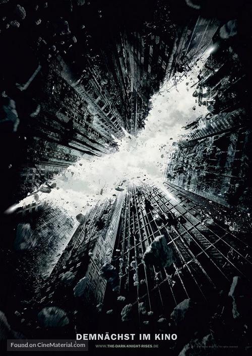 The Dark Knight Rises - German Movie Poster