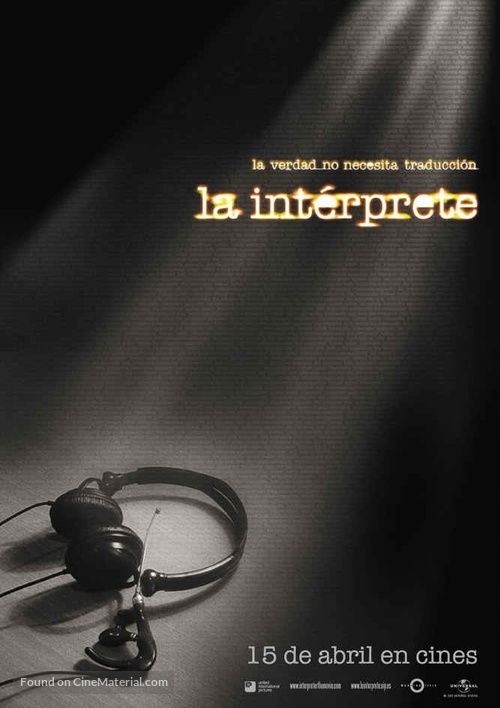 The Interpreter - Spanish Movie Poster