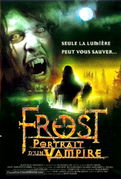 Frost: Portrait of a Vampire - French Movie Poster