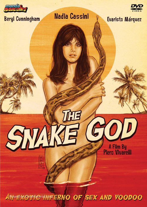 Il dio serpente - DVD movie cover