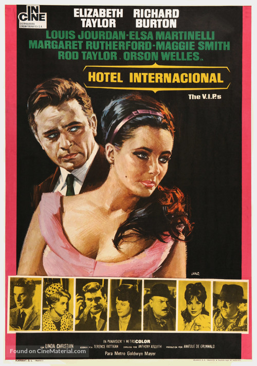The V.I.P.s - Spanish Movie Poster