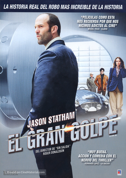 The Bank Job - Argentinian Movie Cover
