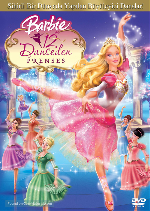 Barbie in the 12 Dancing Princesses - Turkish Movie Cover