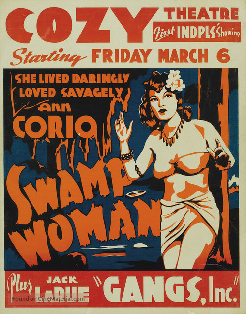 Swamp Woman - Movie Poster