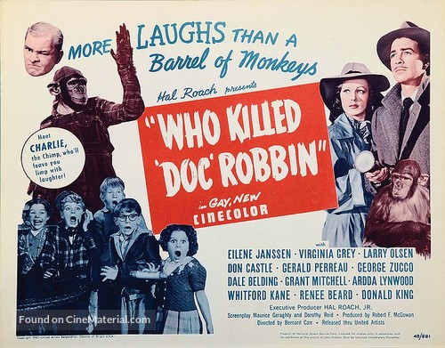 Who Killed Doc Robbin - Movie Poster