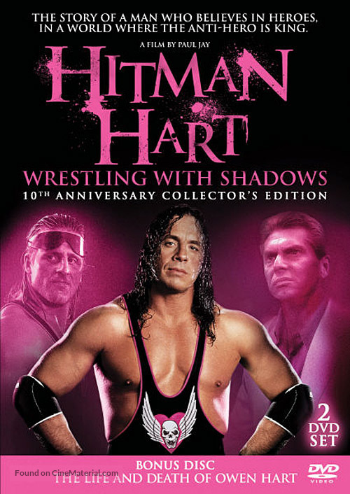 Hitman Hart: Wrestling with Shadows - DVD movie cover