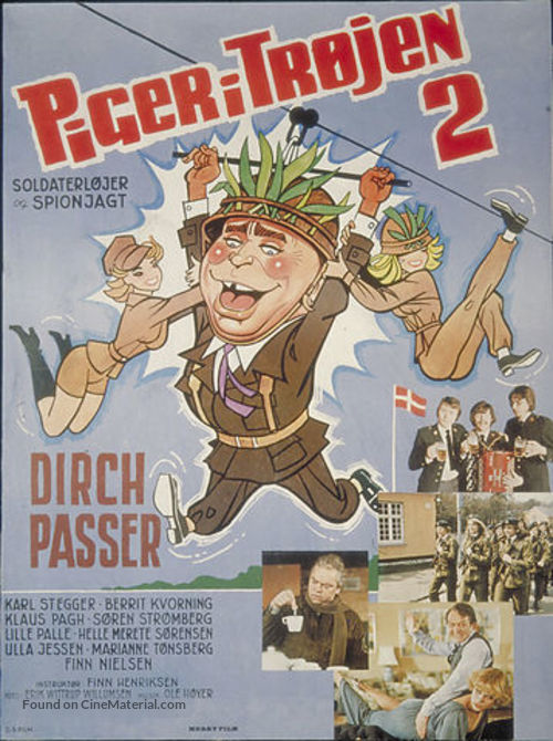 Piger i tr&oslash;jen 2 - Danish Movie Poster