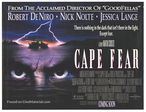 Cape Fear - British Movie Poster