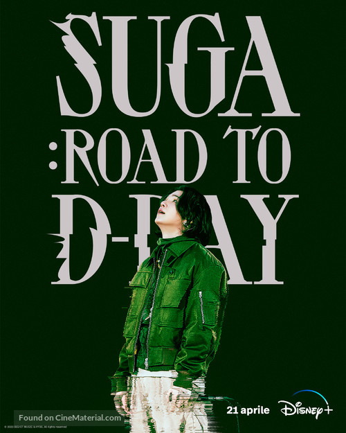 Suga: Road to D-Day - Italian Movie Poster