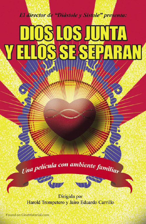 Dios los junta y ellos se separan - Colombian Movie Poster