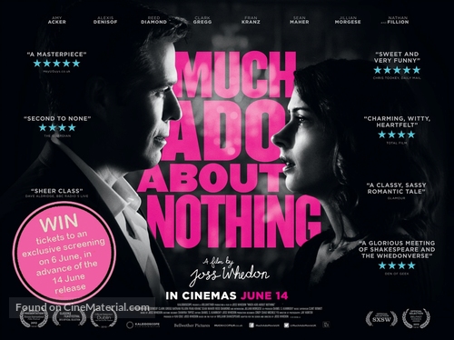 Much Ado About Nothing - British Movie Poster