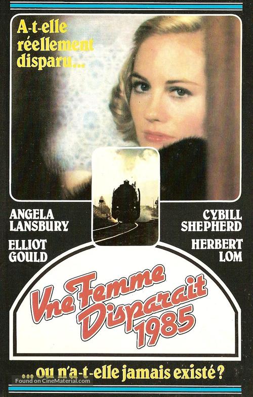 The Lady Vanishes - French VHS movie cover