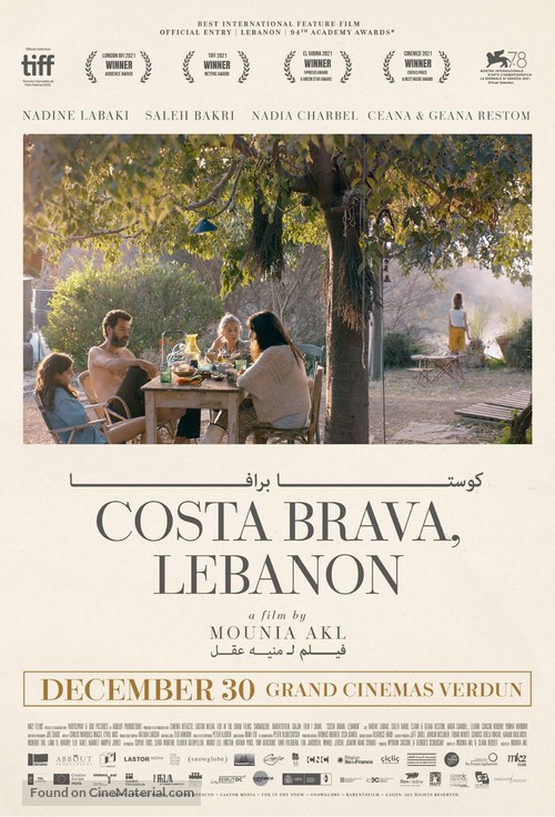 Costa Brava, Lebanon - International Movie Poster