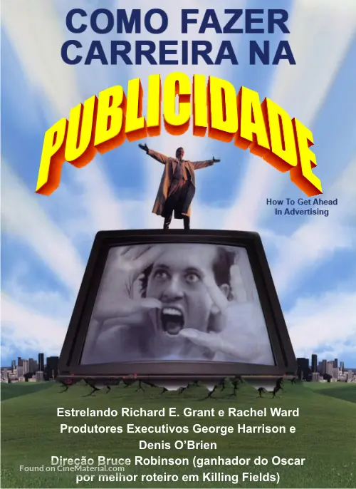 How to Get Ahead in Advertising - Brazilian Movie Poster