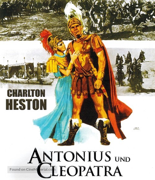 Antony and Cleopatra - German Blu-Ray movie cover