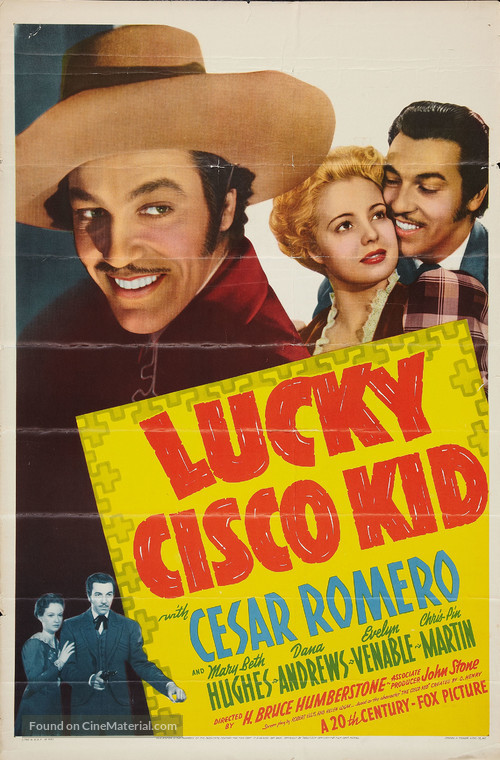 Lucky Cisco Kid - Movie Poster