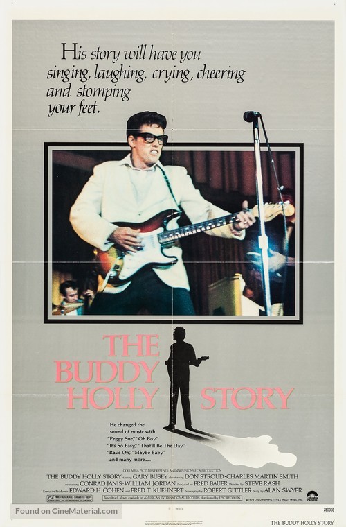 The Buddy Holly Story - Movie Poster
