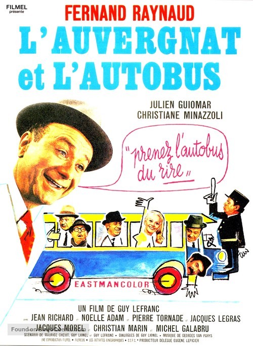 Auvergnat et l&#039;autobus, L&#039; - French Movie Poster