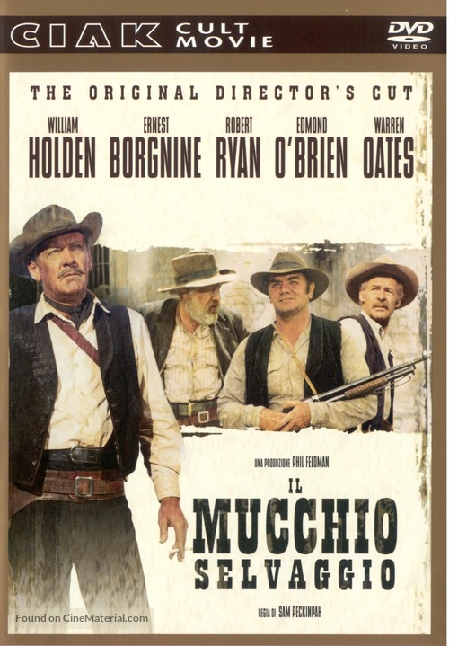 The Wild Bunch - Italian DVD movie cover