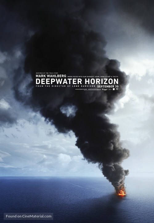 Deepwater Horizon - British Movie Poster