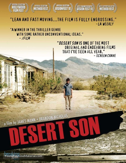 Desert Son - DVD movie cover