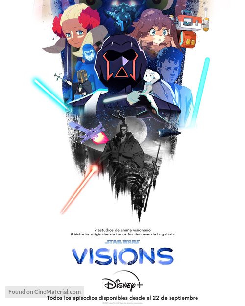 &quot;Star Wars: Visions&quot; - Mexican Movie Poster