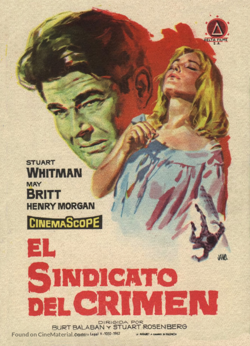 Murder, Inc. - Spanish Movie Poster
