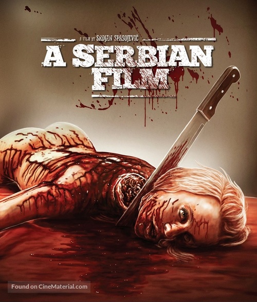 Srpski film - German Blu-Ray movie cover