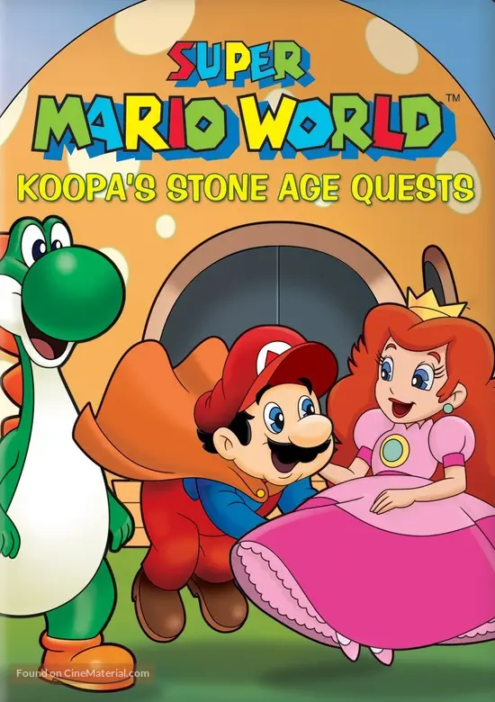 &quot;The New Super Mario World&quot; - DVD movie cover