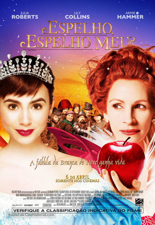 Mirror Mirror - Brazilian Movie Poster