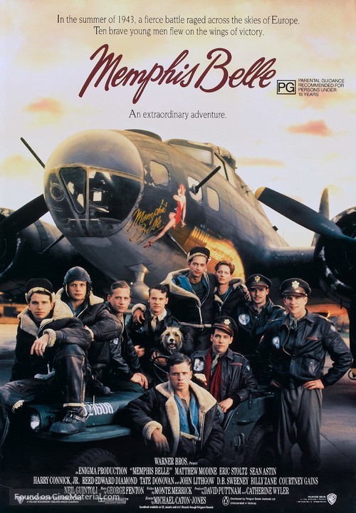 Memphis Belle - Australian Movie Poster