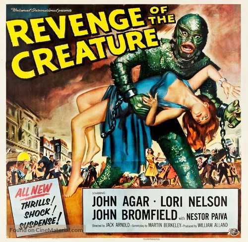 Revenge of the Creature - Movie Poster