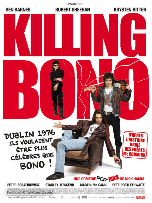 Killing Bono - French Movie Poster