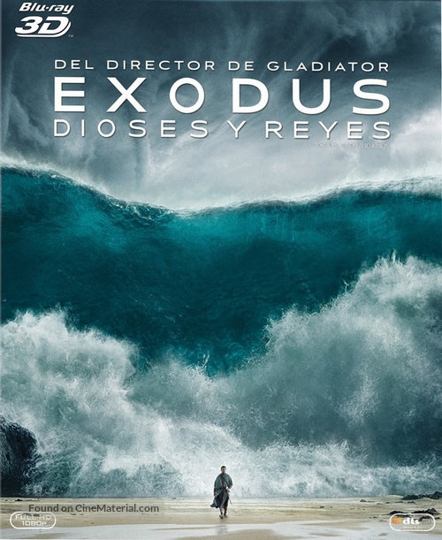 Exodus: Gods and Kings - Spanish Blu-Ray movie cover
