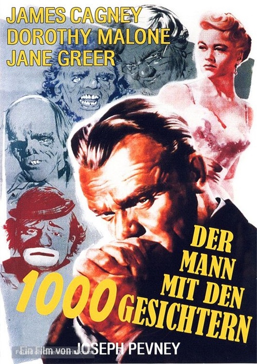 Man of a Thousand Faces - German DVD movie cover