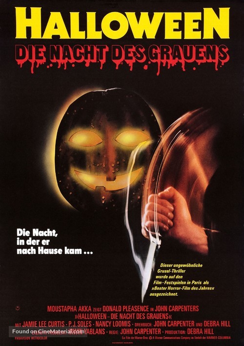 Halloween - German Movie Poster