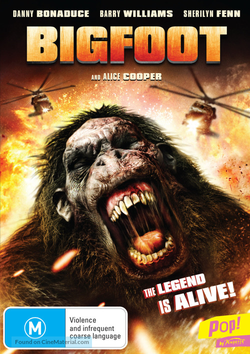 Bigfoot - Australian DVD movie cover