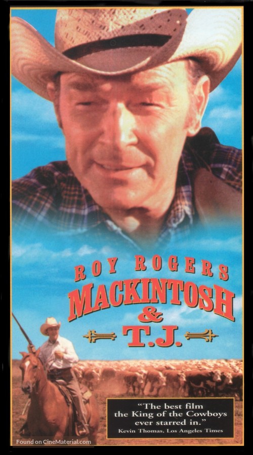 Mackintosh and T.J. - VHS movie cover
