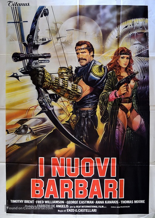 I nuovi barbari - Italian Movie Poster