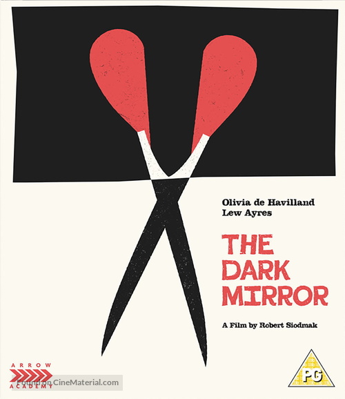The Dark Mirror - British Blu-Ray movie cover
