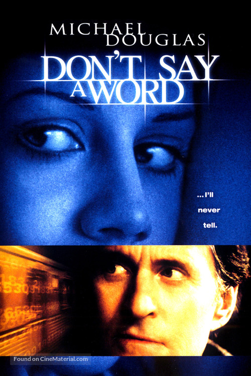 Don&#039;t Say A Word - VHS movie cover