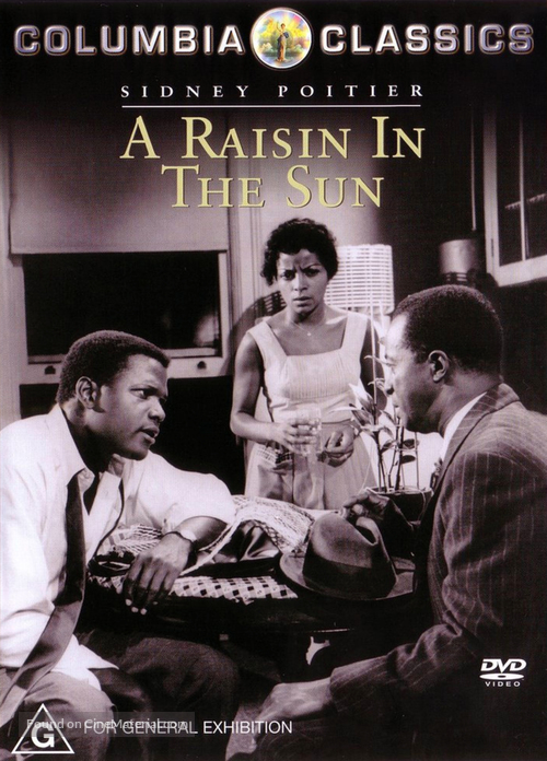 A Raisin in the Sun - Australian DVD movie cover