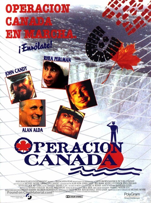 Canadian Bacon - Spanish Movie Poster