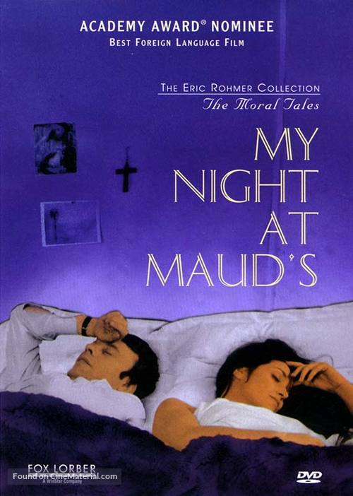 Ma nuit chez Maud - DVD movie cover