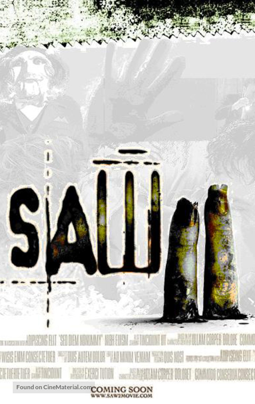 Saw II - Movie Poster