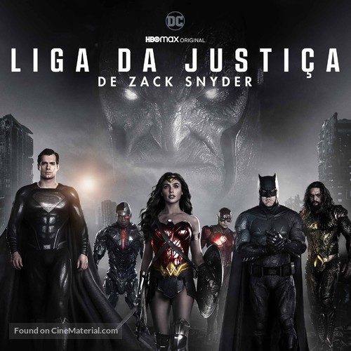 Zack Snyder&#039;s Justice League - Brazilian Movie Poster