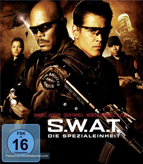 S.W.A.T. - German Blu-Ray movie cover